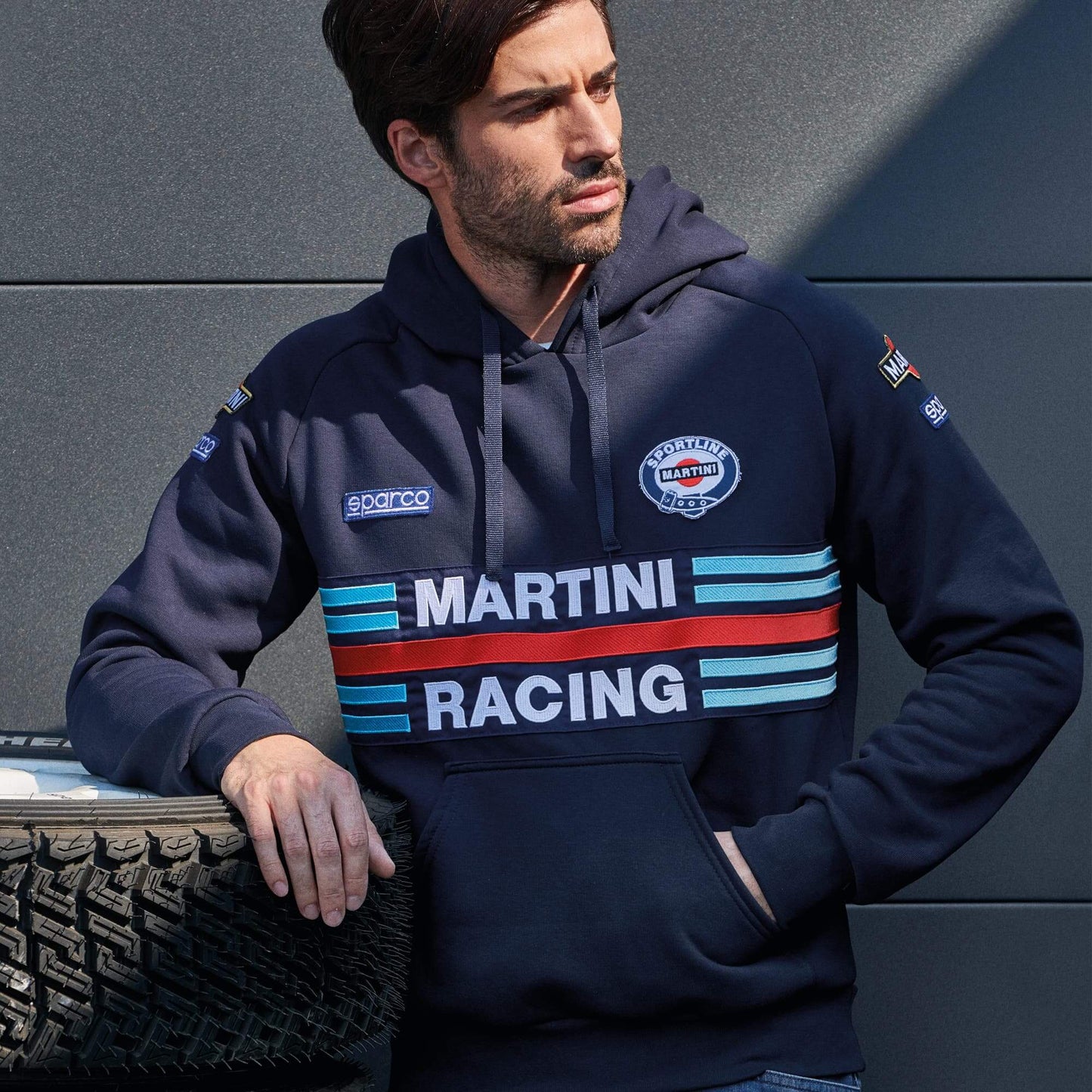 Felpa Con Cappuccio Martini Racing