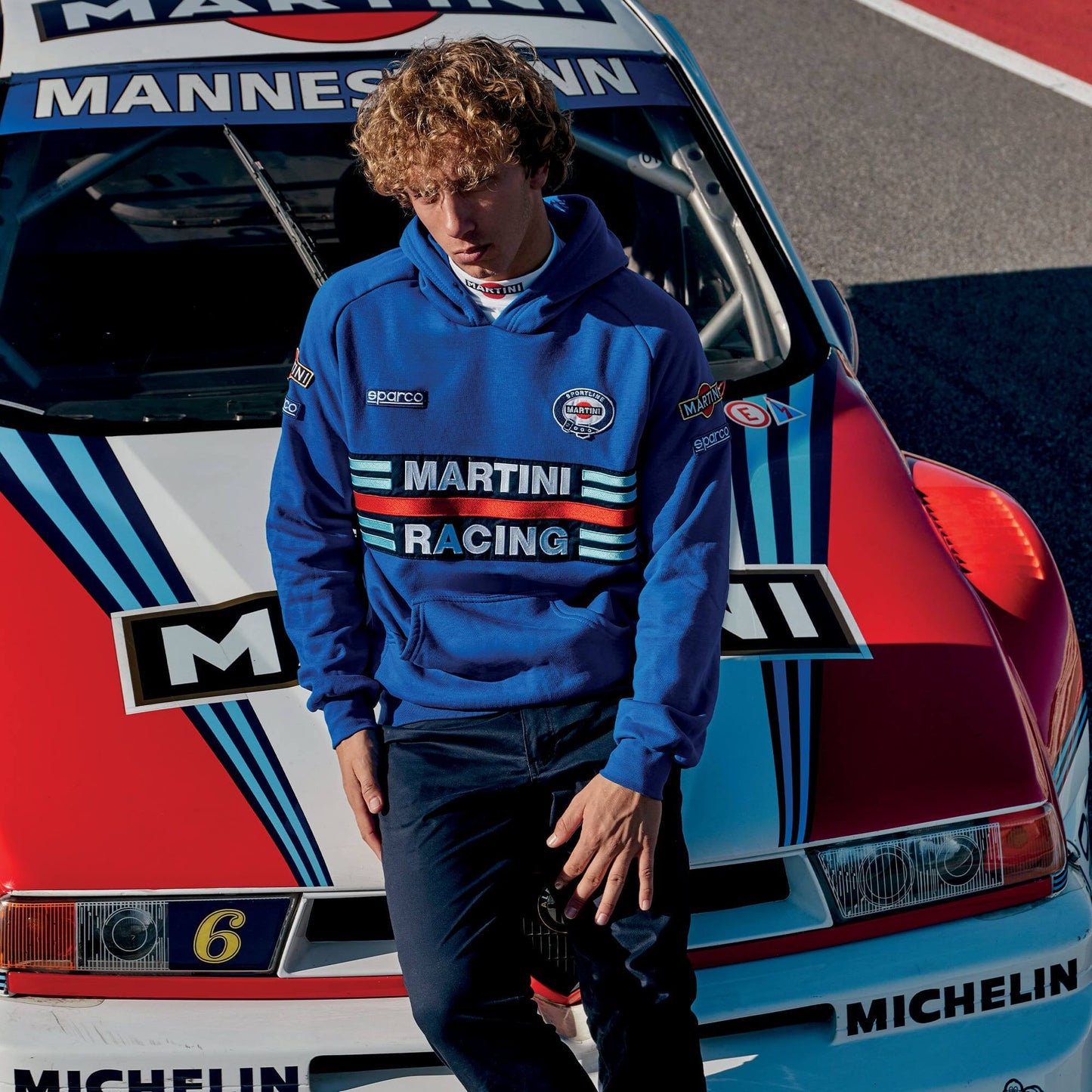 Felpa Con Cappuccio Martini Racing