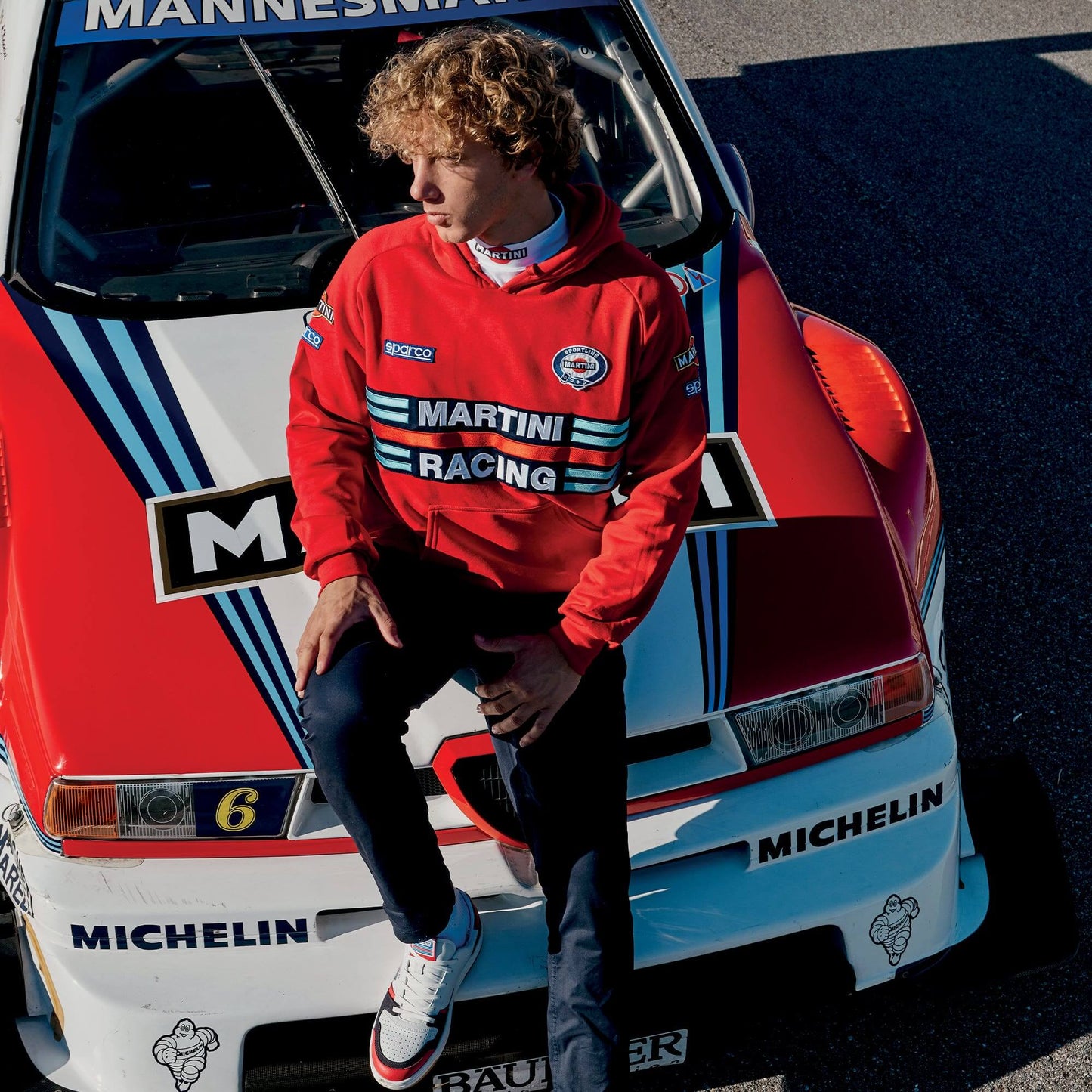 Felpa Con Cappuccio Martini Racing