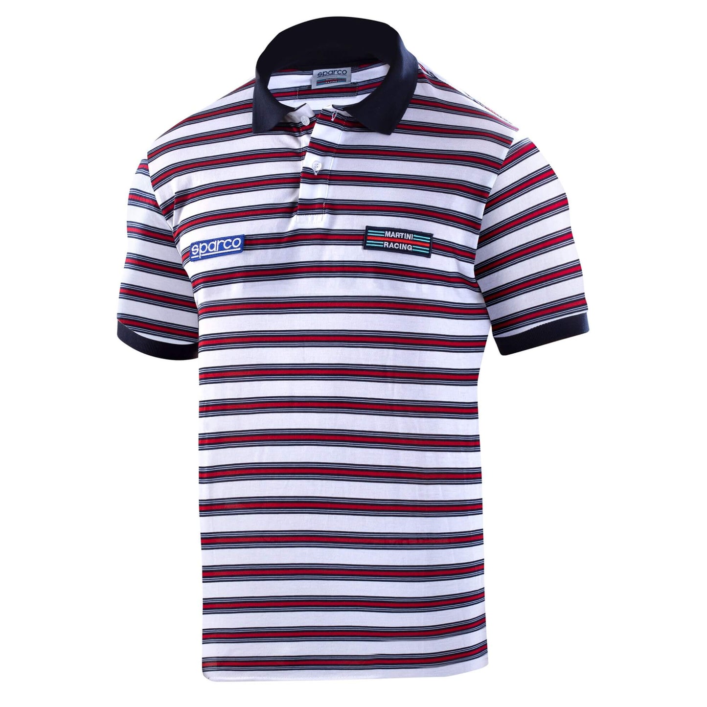 Polo Replica SPORTLINE STRIPED Martini